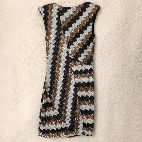 BEBE Sequin Dress - Picture 2 of 6